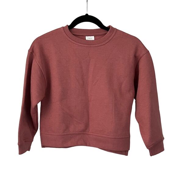 Zara | Mauve Sweatshirt - Picture 1 of 2